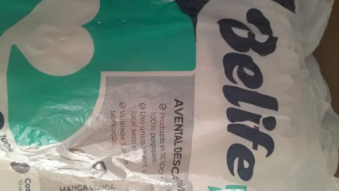 Avental descartável 