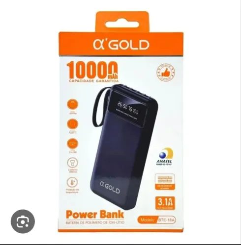 Power Bank A'Gold 10000mAh Branco