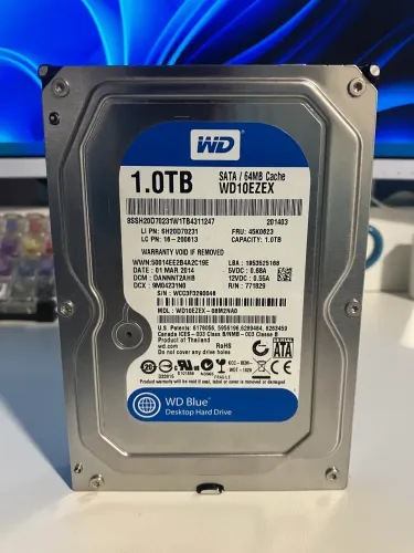 HD Western Digital 1TB - 100%