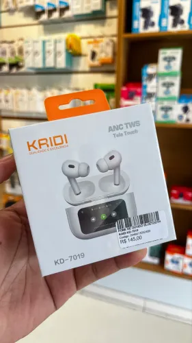 Fone de ouvido Bluetooth kaidi 