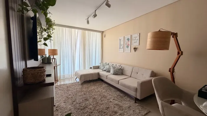 Sofá 4 Lugares Living com Chaise Esquerdo