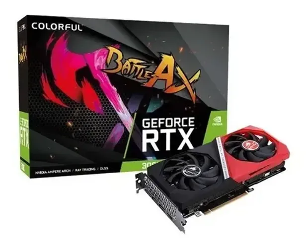 Placa de Vídeo Colorful NVIDIA GeForce RTX 3060 NB DUO, 12GB GDDR6