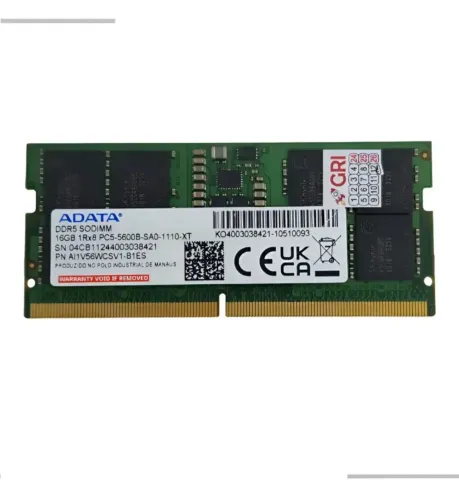 Memória RAM 16Gb DDR5 ADATA p/ Notebook 