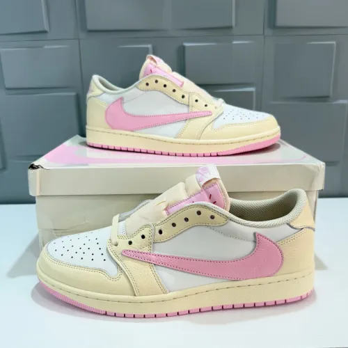 Air Jordan 1 Low Travis Scott Shy Pink 41