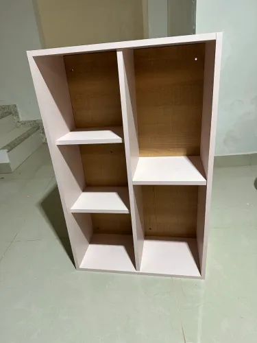 NICHO GRANDE COM DIVISÓRIAS ROSA PARA QUARTO MENINAS