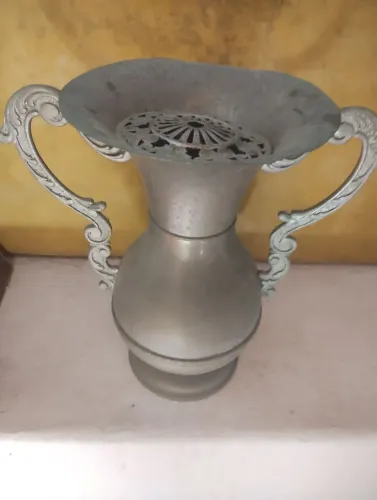 Ânfora de prata / artigo de decoração vintage