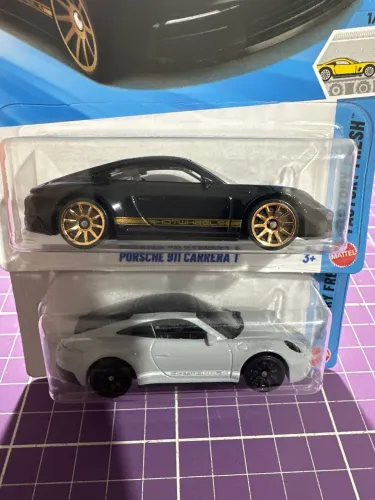 Hotwheels - Kit 2 Porsche 911 Carrera T