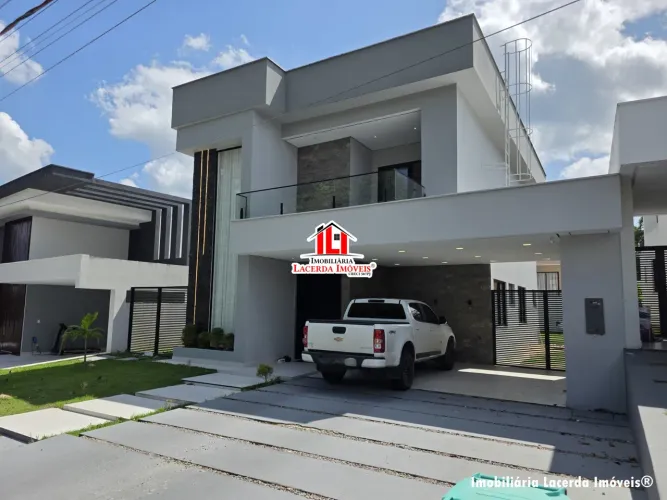 Condomínio Alphaville Manaus 4 - Casa Duplex 3 Quartos e Escritório