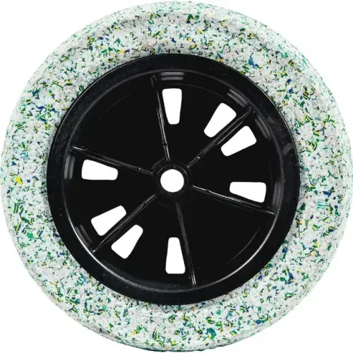 Roda completa com pneu maciço, linha leve, 109, FORCE