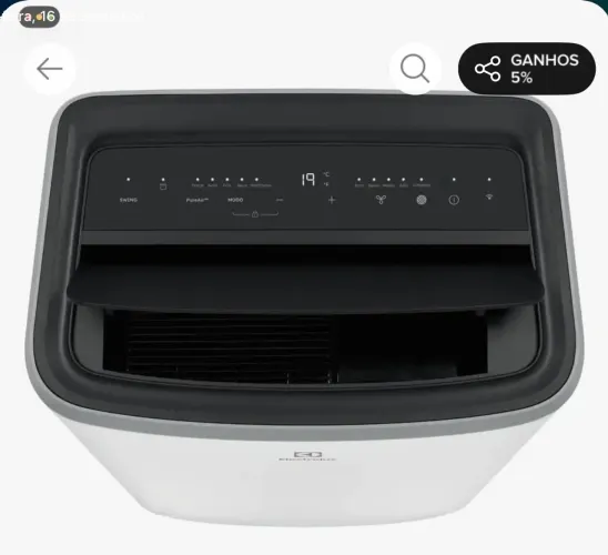 Ar condicionado portátil 
