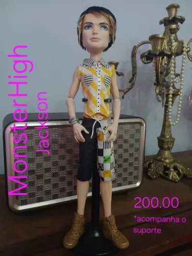 Boneco Monster High - Jackson Glonn Beach