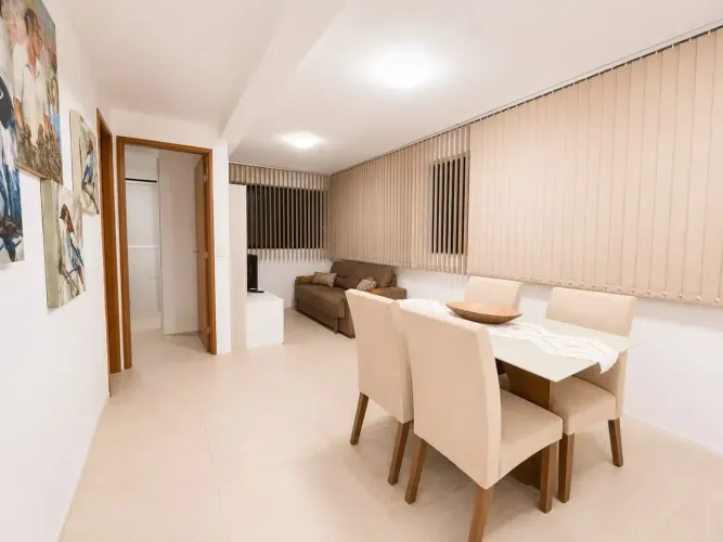 APARTAMENTO EM BOA VIAGEM PARA ALUGUEL 42 METROS COM 1 QUARTO SEPARADOTODO MOBILIADO DOIS