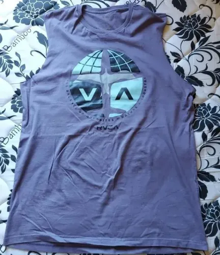 camiseta regata machao original rvca