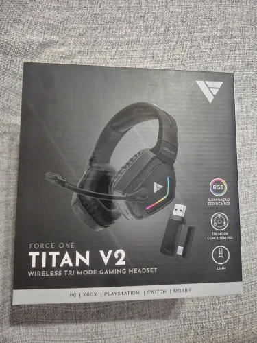 Headset Gamer Force One Titan V2