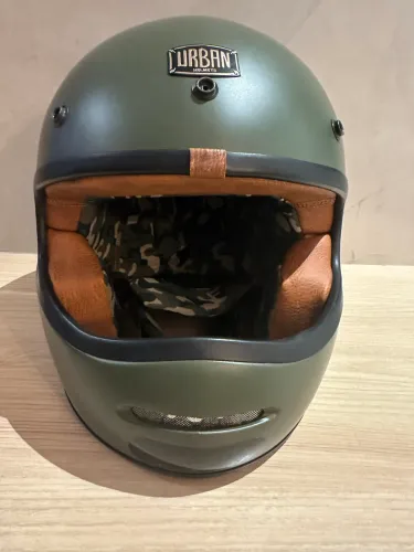 Capacete Urban Big Bore Verde Militar. Tamanho 58