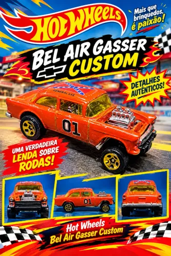 Hot Wheels Bel Air Gasser Custom