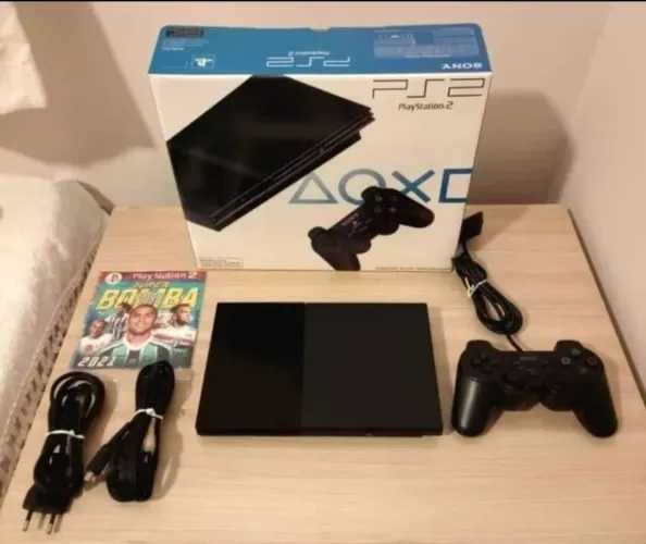 Playstation 2 desbloqueado ( na caixa )