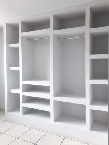 Guarda roupa de gesso de 4m2mão de obra