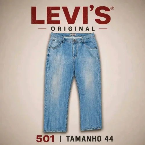 Calça Jeans Levi's 501 Premium Original Tam 44 (Unissex)