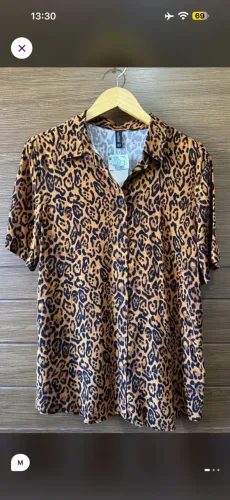 Camisa Animal Print Renner