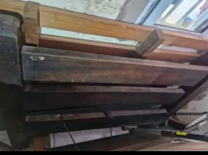 Cama solteiro madeira maciça