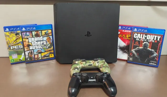 Ps4 Slim preto 500GB