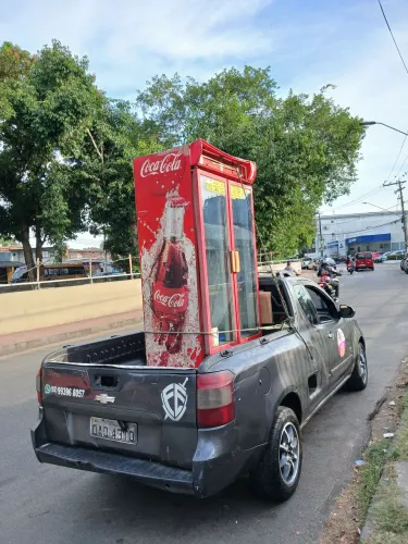 Transporte de carga leve frete coroado