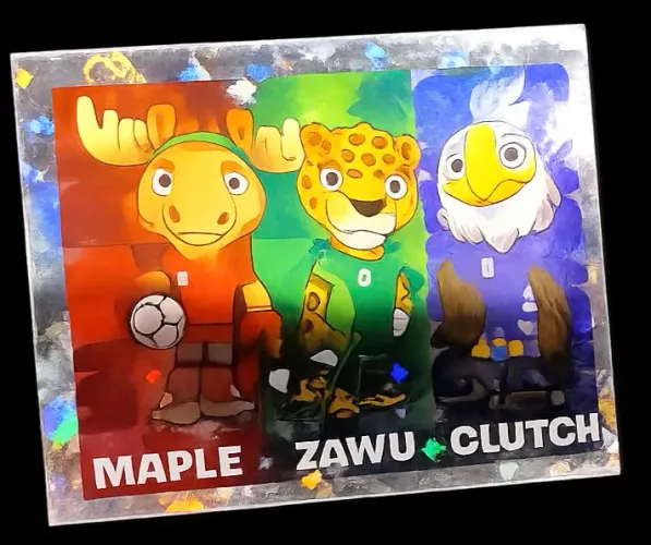 Figurinha da copa - Mascotes