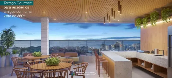 STUDIO 23m² VARANDA 1 VAGA INFRA VENDE BARRA