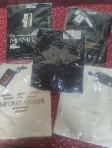 Camisas malha peruana 40.1 a melhor de moc