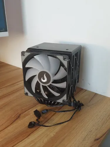 (Pouquíssimo Usado) Air Cooler Gamer Rise Mode Storm 8 ARGB - 120mm - AMD/Intel