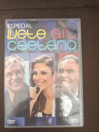 Dvd Ivete, Gil, Caetano original