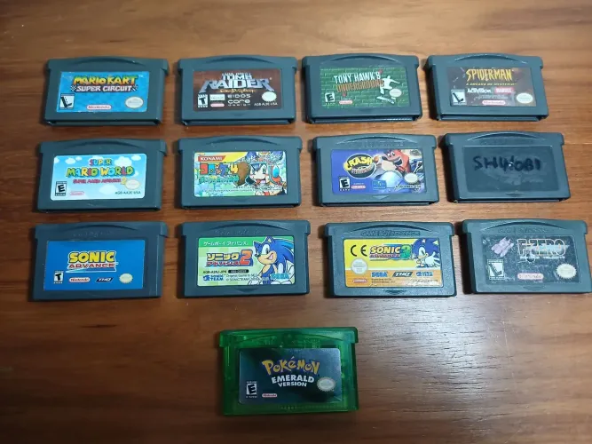 Jogos de Gameboy Advance Originais e Paralelos (Separados ou lote) - GBA