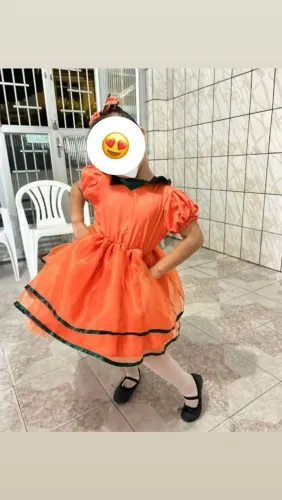 Vestido laranja