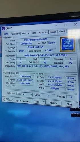 Computador Intel 3.8Ghz