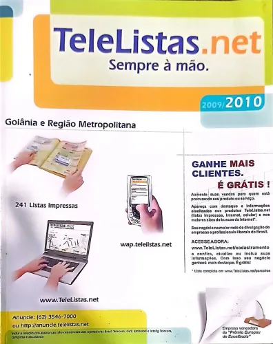 LISTA TELEFÔNICA ANTIGA