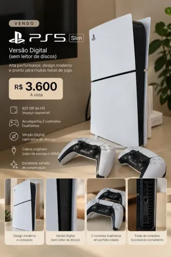 Ps5 slim 2 controles