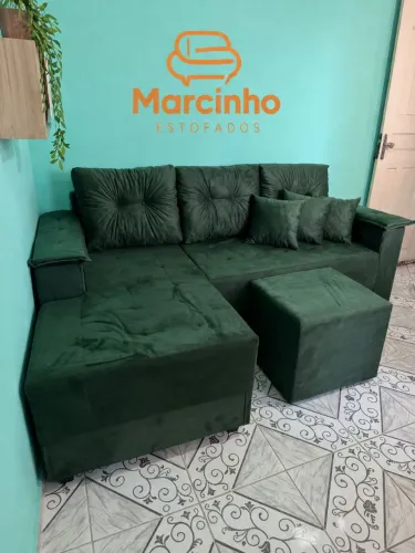 Sofá chaise 1.90 de comprimento.