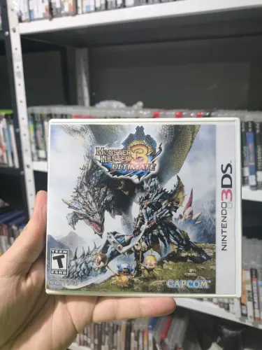 Monster Hunter 3 Ultimate Nintendo 3ds (capa reimpressa)
