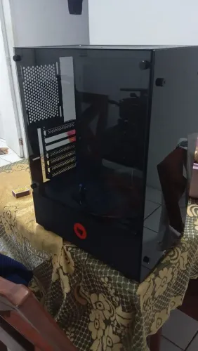 Gabinete rise vidro fumê