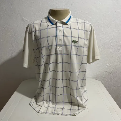 Polo da Lacoste quadri vintage