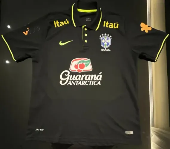Camisa Brasil polo nike preta g/gg