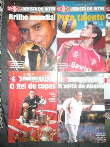 Coleção 11 revistas do inter 2007 / n° 11, 12, 13, 14, 15, 17, 18, 19, 20, 21 e 22