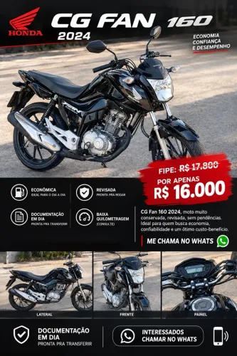 Honda CG 160 FAN Flex 2024