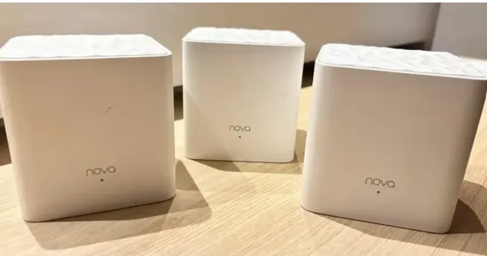 Roteador, Sistema Wi-fi Mesh Tenda Branco Kit X 3 Unidades