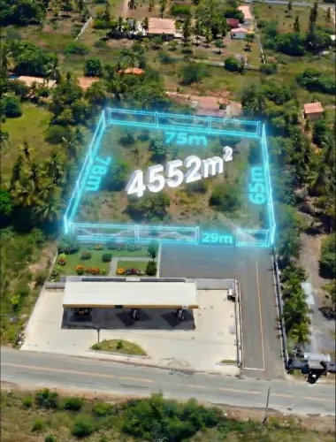 TERRENO À VENDA - ROD, DOS NÁUFRAGOS | 4500 m2 | EXCELENTE LOCALIZAÇÃO