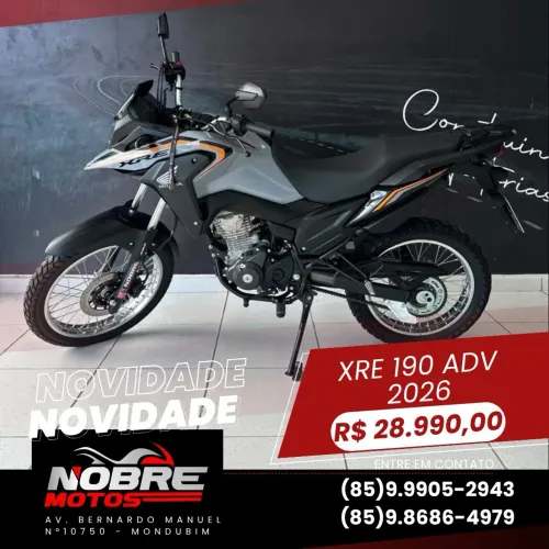 Honda Xre 190 2026/26 ADV - 3000km