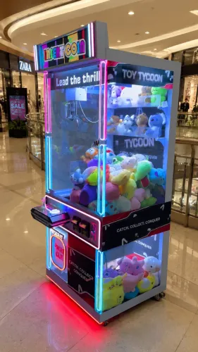 Máquina de pelúcia Toy Tycoon (Grua)