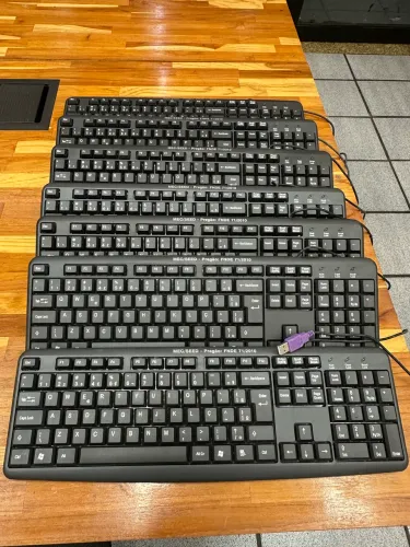 PROMOÇÃO IMPERDÍVEL ? 7 TECLADOS USB POR APENAS R$ 70,00! 