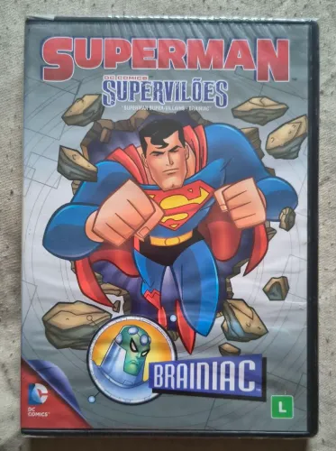 DVD Superman - Supervilões: Brainiac 